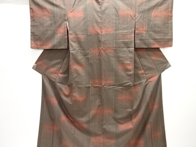 Japanese Kimono / Tsumugi Omeshi Silk
